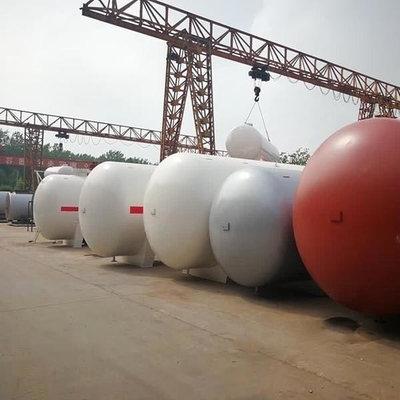 ถังเก็บก๊าซ LPG แนวนอน 1.77 MPa 100 Ton Mounded Bullet