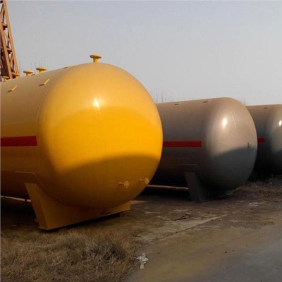 ถังเก็บเหล็กคาร์บอน LPG ป้องกันการกัดกร่อนเหนือพื้นดิน Mounded