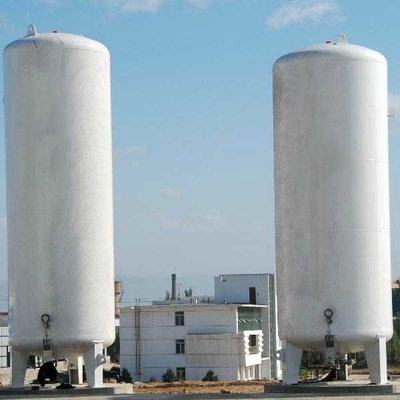 ถังเก็บความเย็นแบบป้องกันการกัดกร่อนแบบ Double Layer 55m3 Liquid Nitrogen