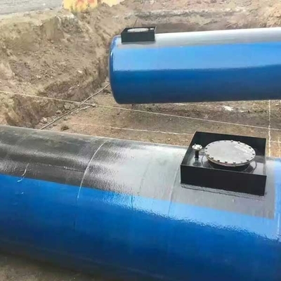 ถังเก็บ 30cbm ในอุตสาหกรรมน้ำมันและก๊าซ 60000 ลิตร SF Underground