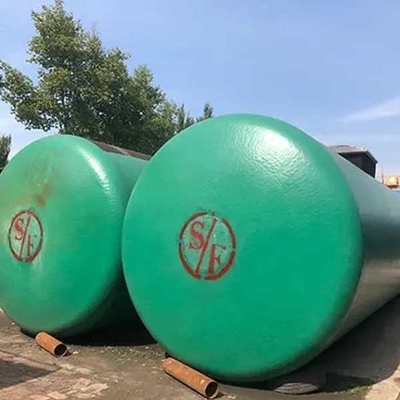 ถังเก็บน้ำมันไฟเบอร์กลาสอุตสาหกรรม 50000L SF Double Wall 30cbm
