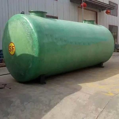 ถังเก็บน้ำมันพลาสติกเสริมแรงด้วยไฟเบอร์ป้องกันการกัดกร่อน 150000 ลิตร Bulk