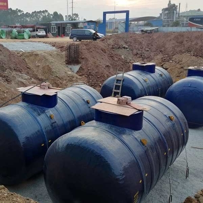 ถังเก็บน้ำมันเชื้อเพลิงแนวนอน 50cbm DN65 5000l