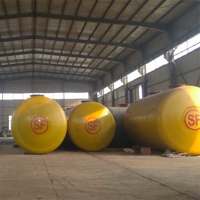 5000L 1.77mpa ถังเก็บน้ำมันเชื้อเพลิง SF Double Wall Q345R ดีเซล