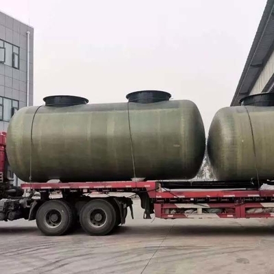 ถังเก็บน้ำมันขนาด 6,000 ลิตร 15cbm ฝัง DN65 ถังเก็บน้ำมัน