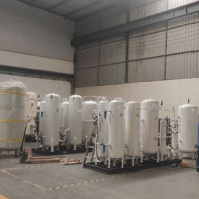 คอนเดนเซอร์ออกซิเจน 60 LPM พร้อมเทคโนโลยี PSA 0.1Mpa 110v Plant