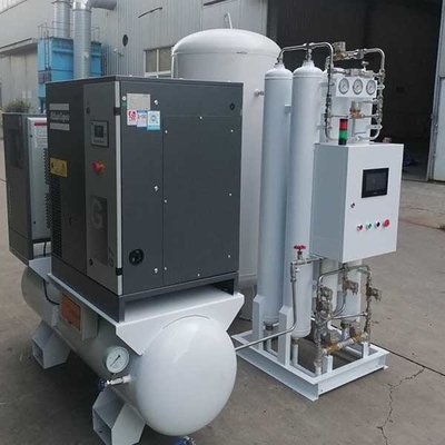 2Nm3 / H โรงงานผลิตออกซิเจนทางการแพทย์ 90% ถึง 96% PSA O2 Generator