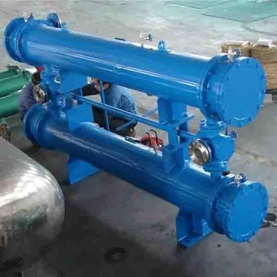 900 องศา Shell Tube Heat Exchanger 50C อลูมิเนียม Chiller