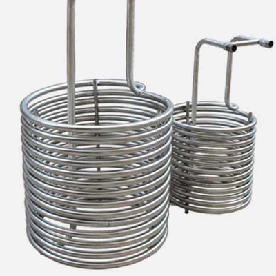 2.1mpa Pipe Coil Heat Exchanger 1.6mpa Stainless Steel สำหรับเครื่องทำความเย็น