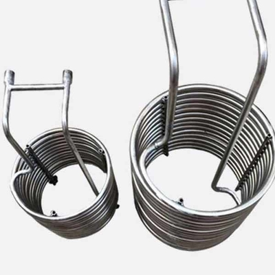เครื่องแลกเปลี่ยนความร้อนคอยล์สแตนเลส 200 องศา 0.4mpa 0.5mpa